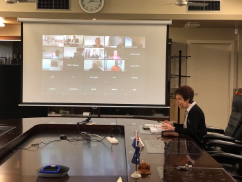 Council meeting via zoom