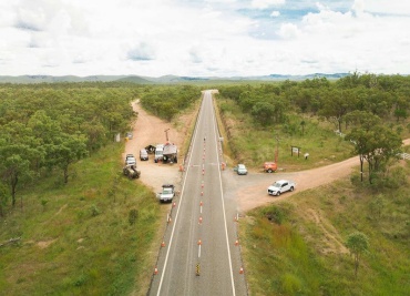 Vehicle checkpoint at cape york